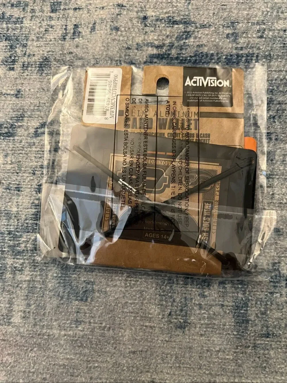 New Call of Duty: Black Ops III Slim Aluminum Card Wallet